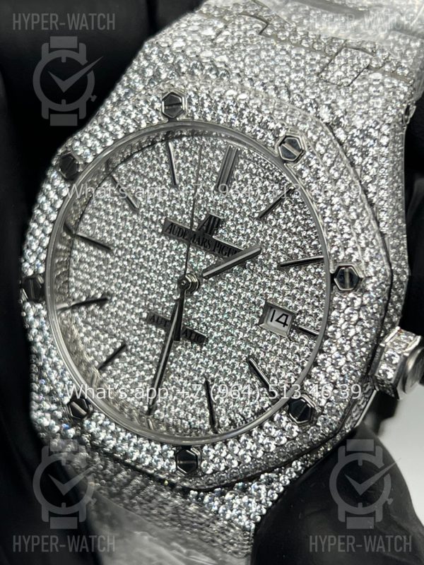 Товар Audemars Piguet Royal Oak 41mm Diamond Dial Steel Фото 8 - Audemars Piguet Royal Oak 41mm Diamond Dial Steel