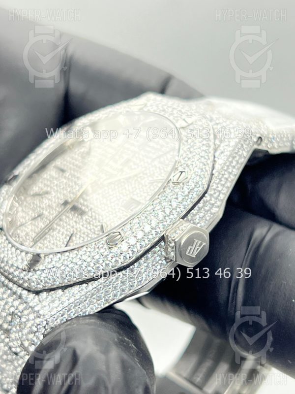 Товар Audemars Piguet Royal Oak 41mm Diamond Dial Steel Фото 9 - Audemars Piguet Royal Oak 41mm Diamond Dial Steel