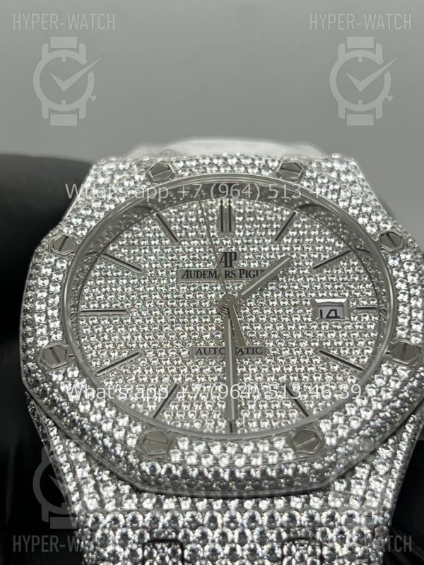 Товар Audemars Piguet Royal Oak 41mm Diamond Dial Steel Фото 11 - Audemars Piguet Royal Oak 41mm Diamond Dial Steel