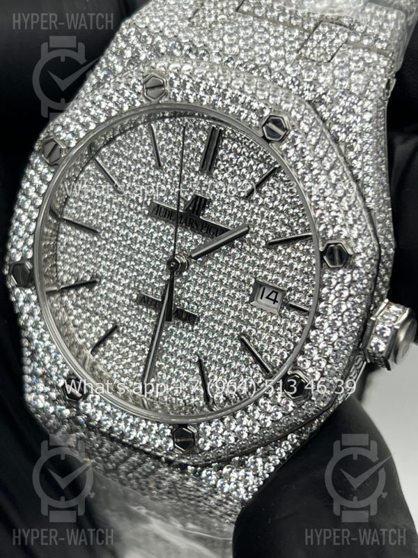 Товар Audemars Piguet Royal Oak 41mm Diamond Dial Steel Фото 12 - Audemars Piguet Royal Oak 41mm Diamond Dial Steel