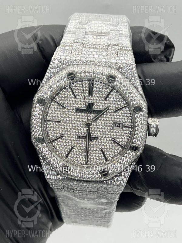 Товар Audemars Piguet Royal Oak 41mm Diamond Dial Steel Фото 13 - Audemars Piguet Royal Oak 41mm Diamond Dial Steel