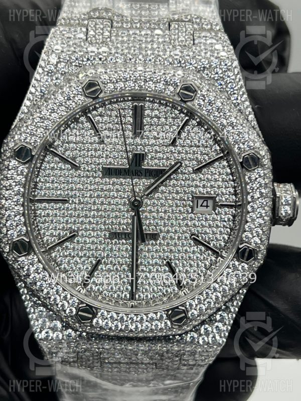 Товар Audemars Piguet Royal Oak 41mm Diamond Dial Steel Фото 14 - Audemars Piguet Royal Oak 41mm Diamond Dial Steel