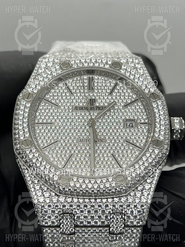 Товар Audemars Piguet Royal Oak 41mm Diamond Dial Steel Фото 15 - Audemars Piguet Royal Oak 41mm Diamond Dial Steel