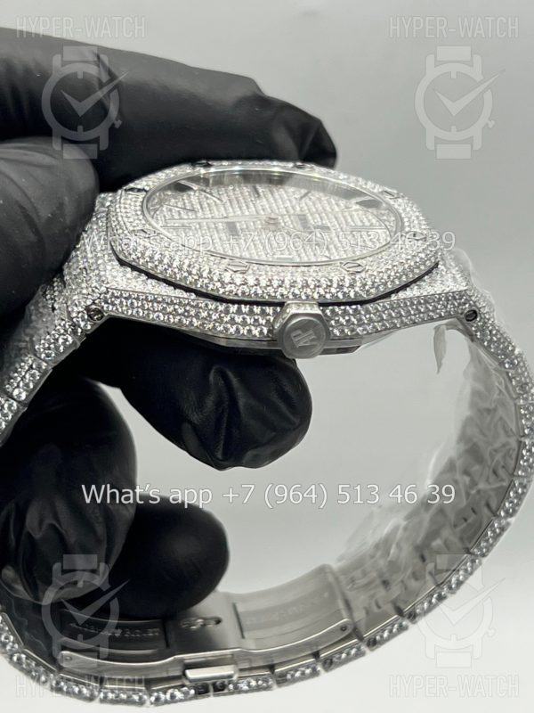 Товар Audemars Piguet Royal Oak 41mm Diamond Dial Steel Фото 18 - Audemars Piguet Royal Oak 41mm Diamond Dial Steel