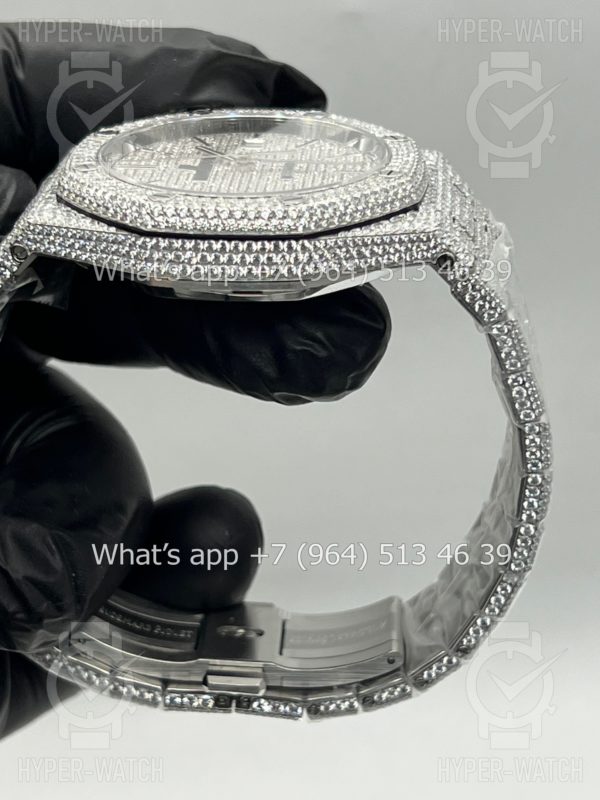 Товар Audemars Piguet Royal Oak 41mm Diamond Dial Steel Фото 22 - Audemars Piguet Royal Oak 41mm Diamond Dial Steel