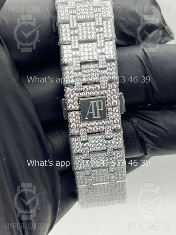 Товар Audemars Piguet Royal Oak 41mm Diamond Dial Steel Фото 24 - Audemars Piguet Royal Oak 41mm Diamond Dial Steel