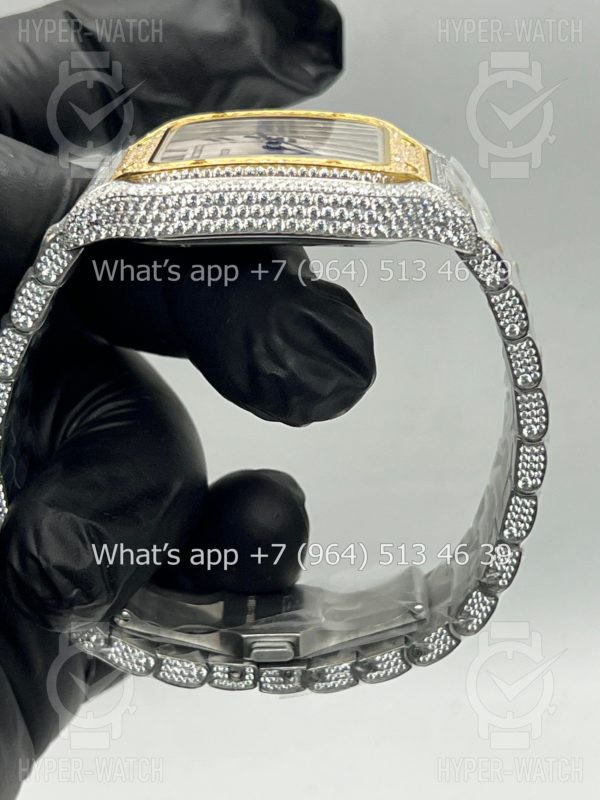 Товар Cartier Santos de Cartier 40mm Diamond Steel White Фото 19 - Cartier Santos de Cartier 40mm Diamond Steel White