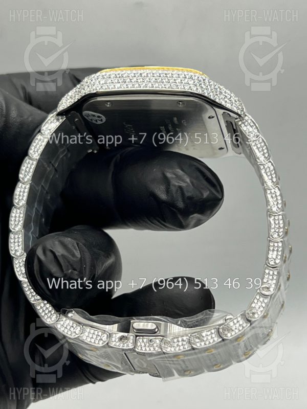 Товар Cartier Santos de Cartier 40mm Diamond Steel White Фото 20 - Cartier Santos de Cartier 40mm Diamond Steel White