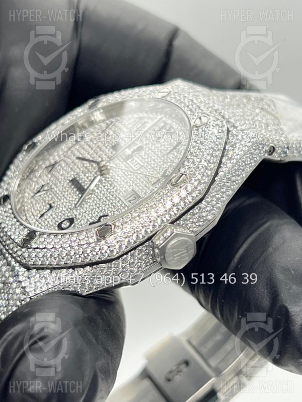 Фото 8 - Audemars Piguet Royal Oak 41mm Diamond Steel Art 7790
