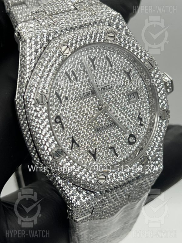 Фото 11 - Audemars Piguet Royal Oak 41mm Diamond Steel Art 7790