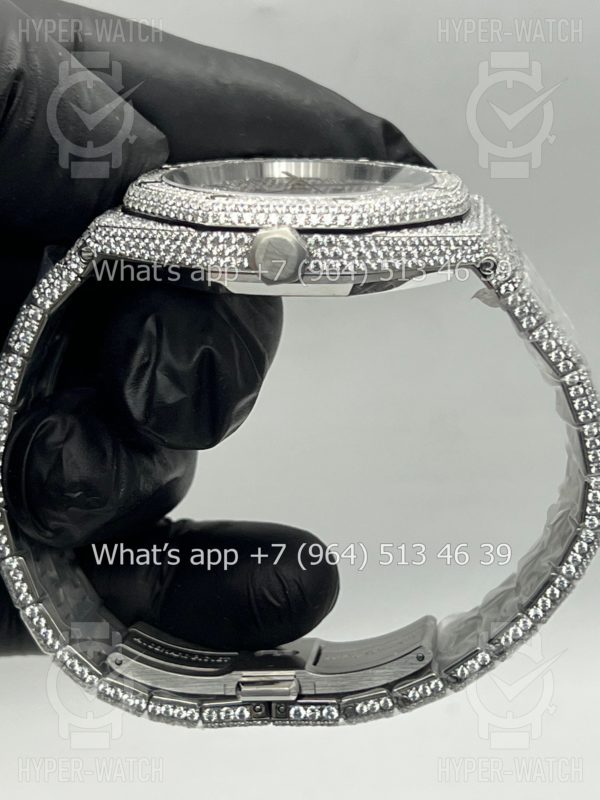 Фото 18 - Audemars Piguet Royal Oak 41mm Diamond Steel Art 7790