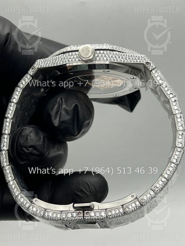 Фото 19 - Audemars Piguet Royal Oak 41mm Diamond Steel Art 7790