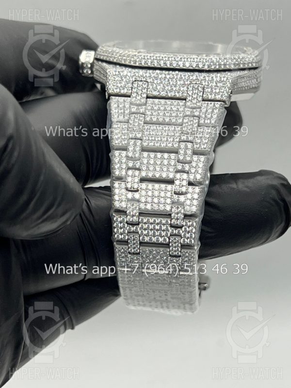 Фото 20 - Audemars Piguet Royal Oak 41mm Diamond Steel Art 7790
