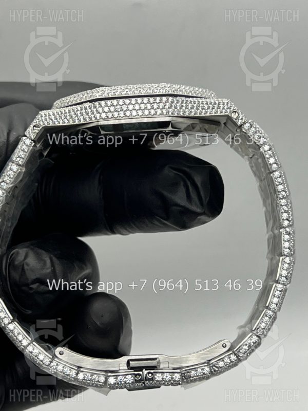 Фото 22 - Audemars Piguet Royal Oak 41mm Diamond Steel Art 7790