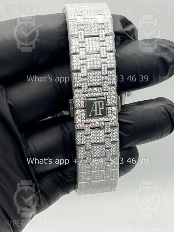 Фото 23 - Audemars Piguet Royal Oak 41mm Diamond Steel Art 7790