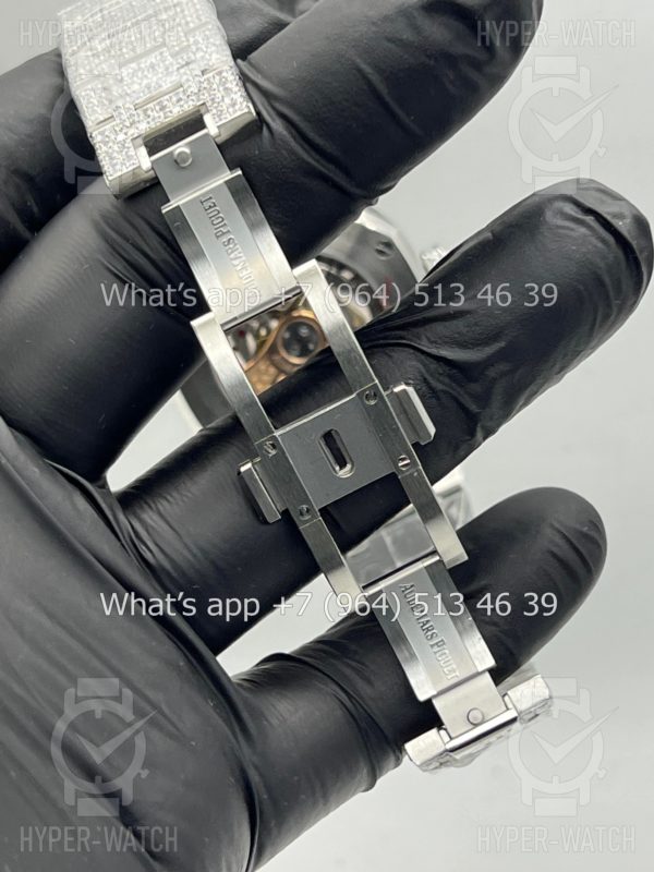 Фото 24 - Audemars Piguet Royal Oak 41mm Diamond Steel Art 7790