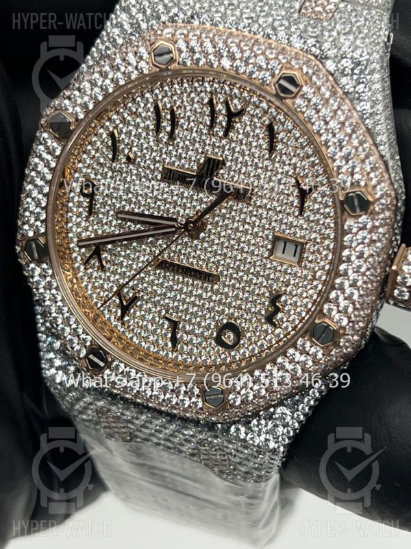 Товар Audemars Piguet Royal Oak 41mm Diamond Dial Art 7789 Фото 3 - Audemars Piguet Royal Oak 41mm Diamond Dial Art 7789