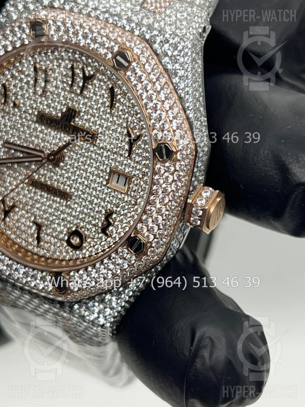 Товар Audemars Piguet Royal Oak 41mm Diamond Dial Art 7789 Фото 5 - Audemars Piguet Royal Oak 41mm Diamond Dial Art 7789