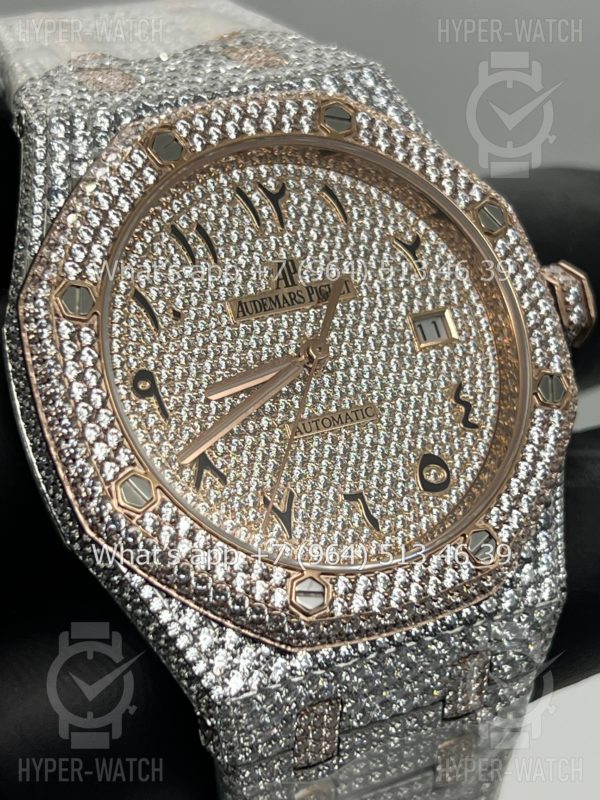 Товар Audemars Piguet Royal Oak 41mm Diamond Dial Art 7789 Фото 7 - Audemars Piguet Royal Oak 41mm Diamond Dial Art 7789