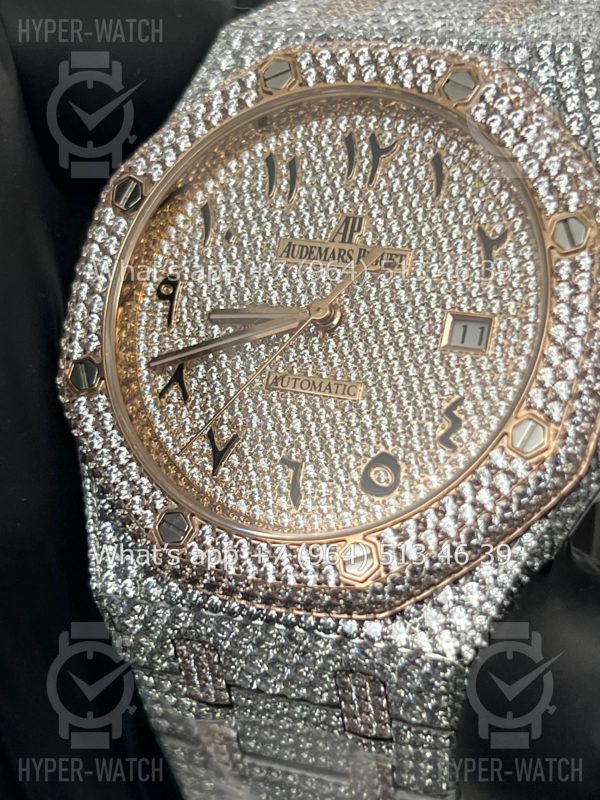 Товар Audemars Piguet Royal Oak 41mm Diamond Dial Art 7789 Фото 9 - Audemars Piguet Royal Oak 41mm Diamond Dial Art 7789