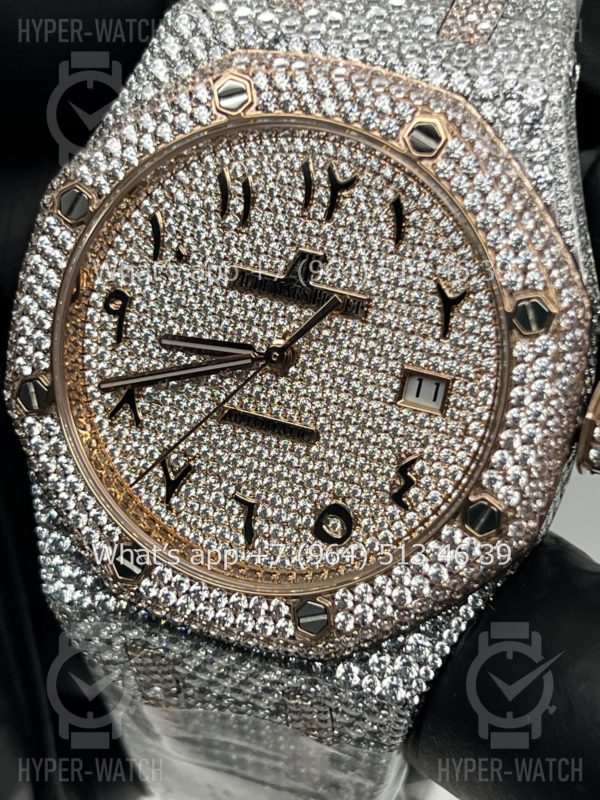 Товар Audemars Piguet Royal Oak 41mm Diamond Dial Art 7789 Фото 12 - Audemars Piguet Royal Oak 41mm Diamond Dial Art 7789