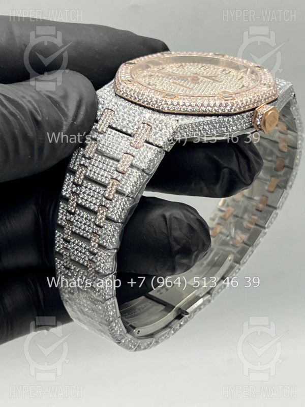 Товар Audemars Piguet Royal Oak 41mm Diamond Dial Art 7789 Фото 17 - Audemars Piguet Royal Oak 41mm Diamond Dial Art 7789