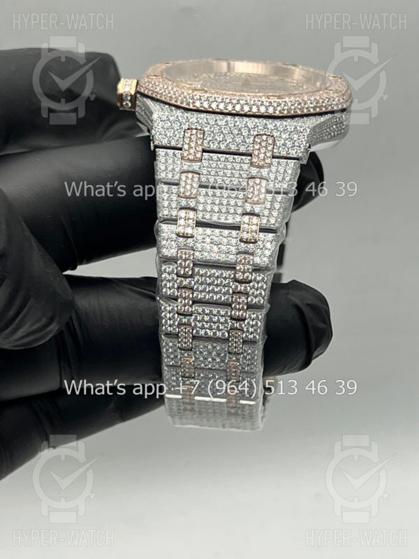 Товар Audemars Piguet Royal Oak 41mm Diamond Dial Art 7789 Фото 20 - Audemars Piguet Royal Oak 41mm Diamond Dial Art 7789