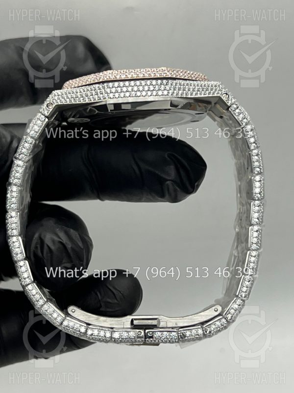 Товар Audemars Piguet Royal Oak 41mm Diamond Dial Art 7789 Фото 22 - Audemars Piguet Royal Oak 41mm Diamond Dial Art 7789