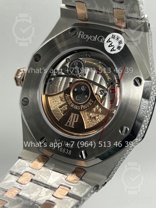 Товар Audemars Piguet Royal Oak 41mm Diamond Dial Art 7789 Фото 26 - Audemars Piguet Royal Oak 41mm Diamond Dial Art 7789