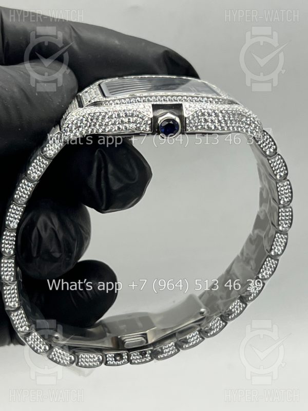 Товар Cartier Santos de Cartier 40mm Diamond Blue Steel Фото 14 - Cartier Santos de Cartier 40mm Diamond Blue Steel