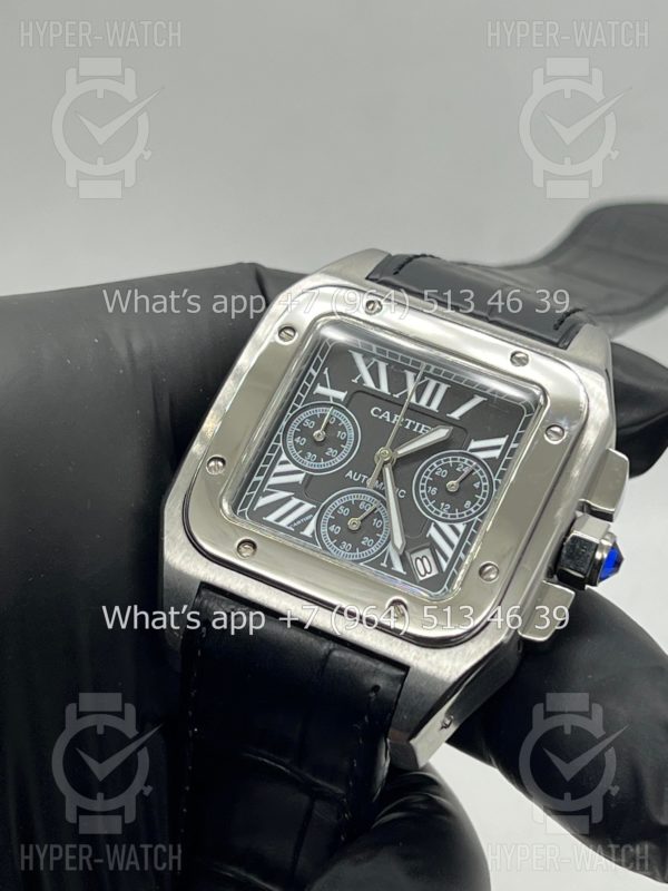 Товар Cartier Santos 100 XL Chronograph 41mm Art 7871 Фото 4 - Cartier Santos 100 XL Chronograph 41mm Art 7871