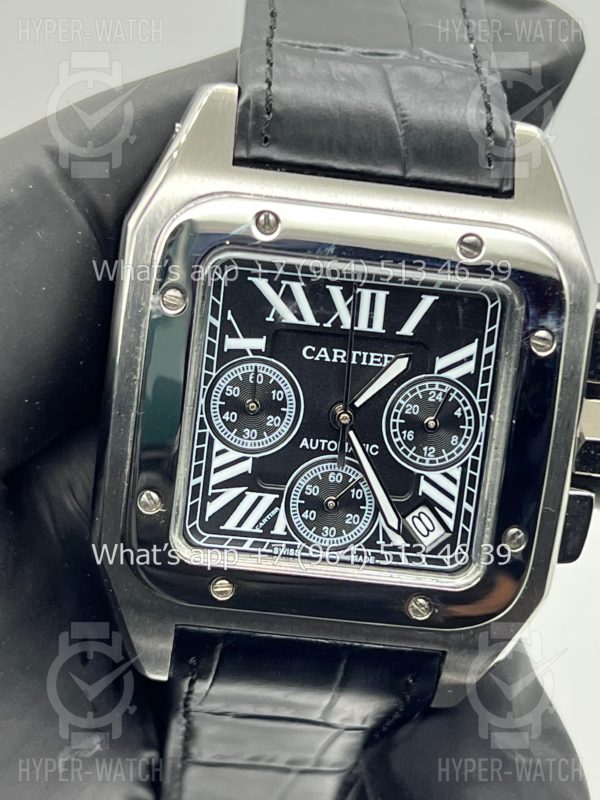 Товар Cartier Santos 100 XL Chronograph 41mm Art 7871 Фото 7 - Cartier Santos 100 XL Chronograph 41mm Art 7871