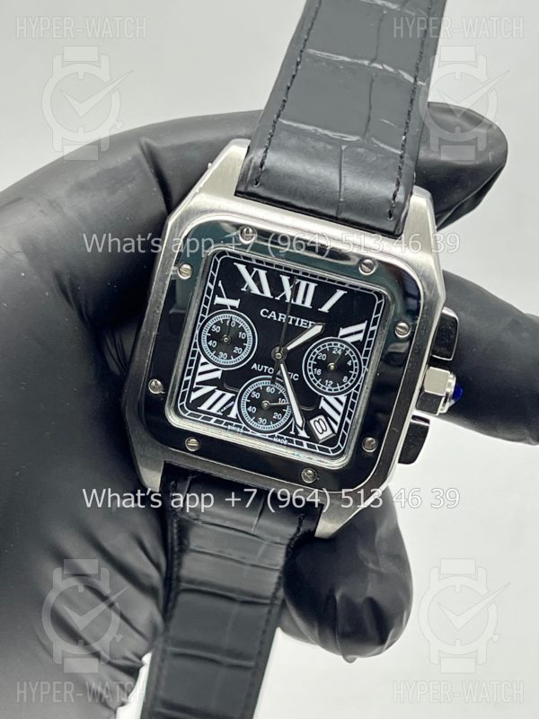 Товар Cartier Santos 100 XL Chronograph 41mm Art 7871 Фото 10 - Cartier Santos 100 XL Chronograph 41mm Art 7871