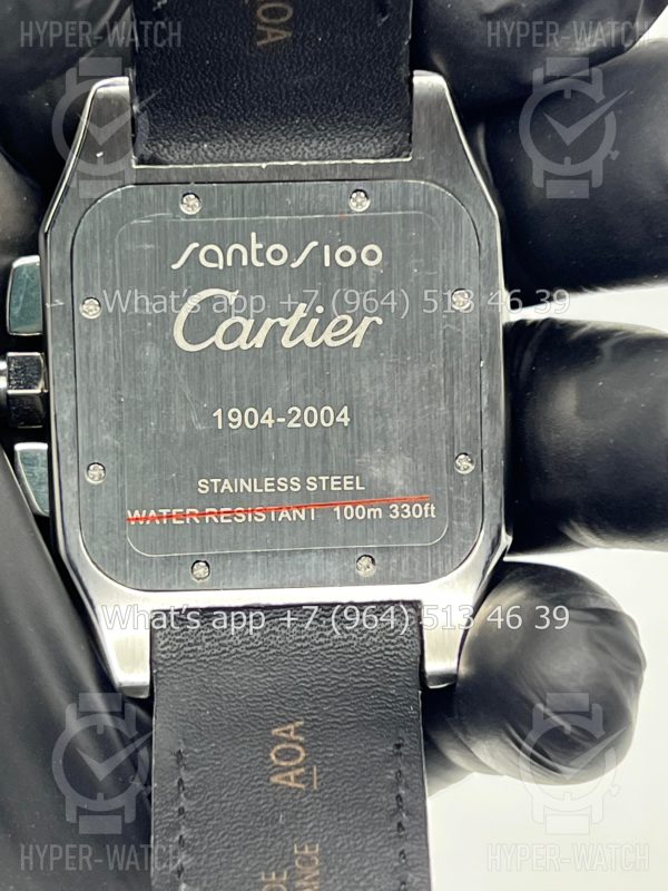 Товар Cartier Santos 100 XL Chronograph 41mm Art 7871 Фото 18 - Cartier Santos 100 XL Chronograph 41mm Art 7871