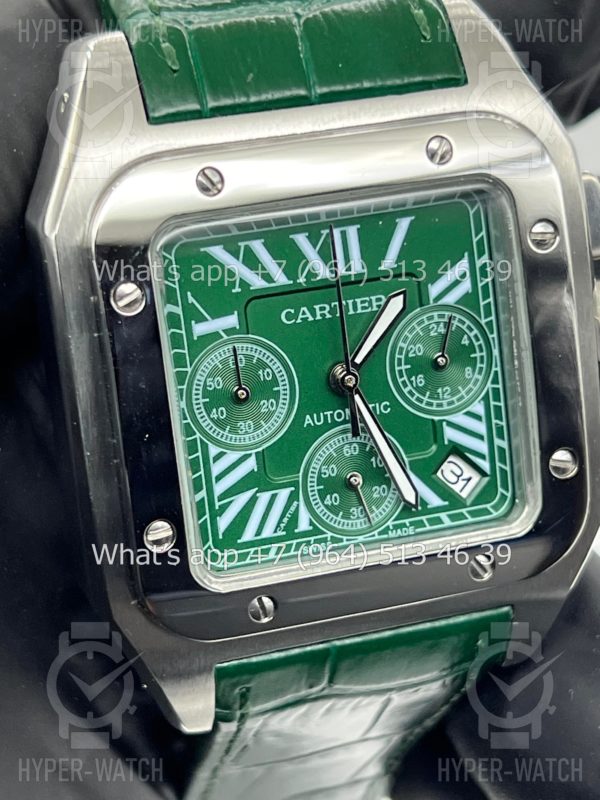 Товар Cartier Santos 100 XL Chronograph 41mm Art 7872 Фото 5 - Cartier Santos 100 XL Chronograph 41mm Art 7872