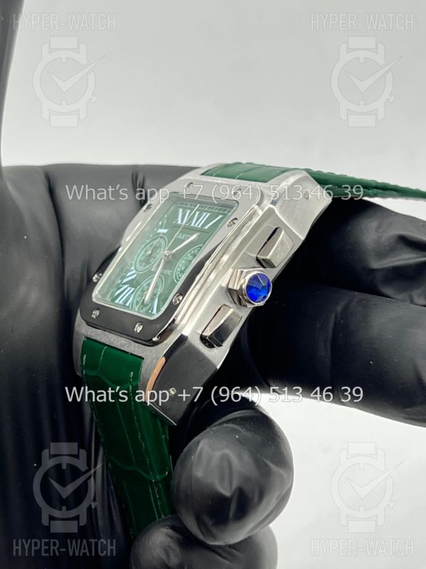 Товар Cartier Santos 100 XL Chronograph 41mm Art 7872 Фото 7 - Cartier Santos 100 XL Chronograph 41mm Art 7872