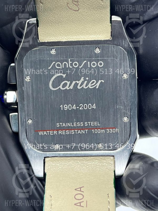 Товар Cartier Santos 100 XL Chronograph 41mm Art 7872 Фото 16 - Cartier Santos 100 XL Chronograph 41mm Art 7872