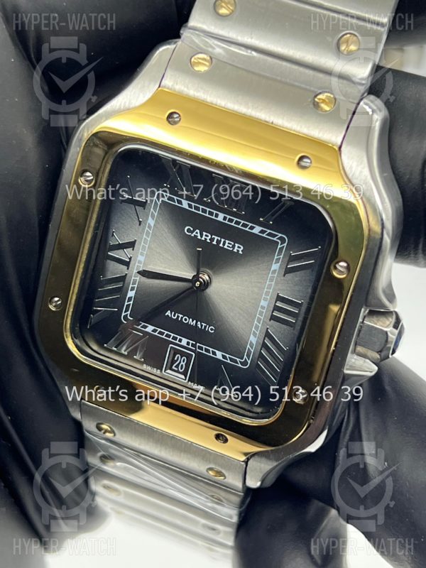 Фото 3 - Cartier Santos de Cartier 40mm Art 7858