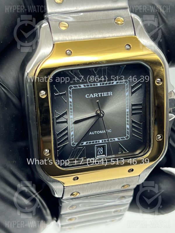 Фото 4 - Cartier Santos de Cartier 40mm Art 7858