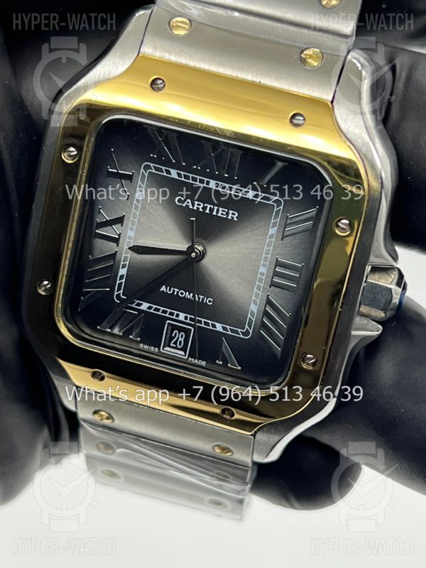 Фото 6 - Cartier Santos de Cartier 40mm Art 7858