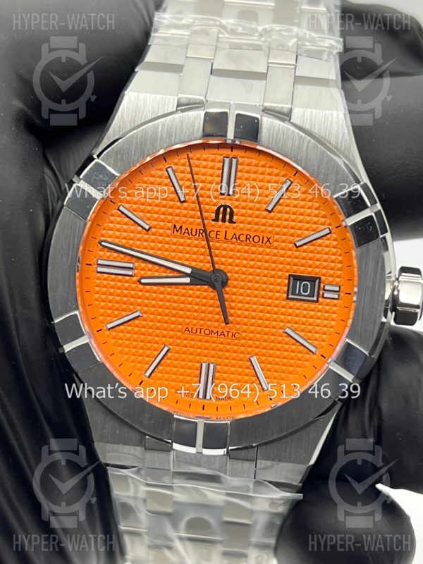 Товар Maurice Lacroix Aikon 42mm AI6008-SS00F-530-E Фото 6 - Maurice Lacroix Aikon 42mm AI6008-SS00F-530-E