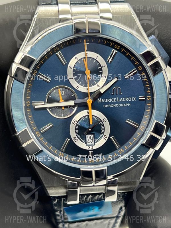 Фото 4 - Maurice Lacroix Aikon Chronograph 44mm AI1018-SS001-432-4
