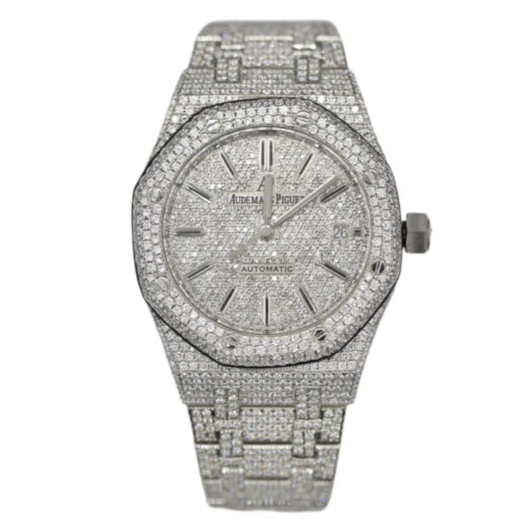 Товар Audemars Piguet Royal Oak 41mm Diamond Dial Steel Фото 1 - Audemars Piguet Royal Oak 41mm Diamond Dial Steel
