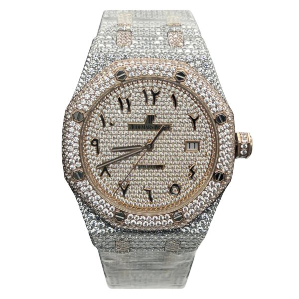 Товар Audemars Piguet Royal Oak 41mm Diamond Dial Art 7789 Фото 1 - Audemars Piguet Royal Oak 41mm Diamond Dial Art 7789