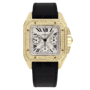 Товар Cartier Santos 100 XL Chronograph 41mm Art 7868 Фото 36 - Cartier Santos 100 XL Chronograph 41mm Art 7868