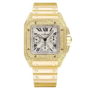 Товар Cartier Santos 100 XL Chronograph 41mm Art 7869 Фото 38 - Cartier Santos 100 XL Chronograph 41mm Art 7869