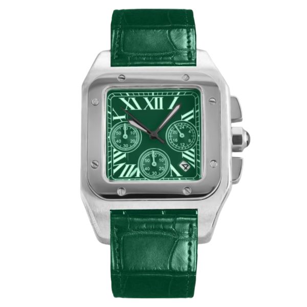 Товар Cartier Santos 100 XL Chronograph 41mm Art 7872 Фото 1 - Cartier Santos 100 XL Chronograph 41mm Art 7872