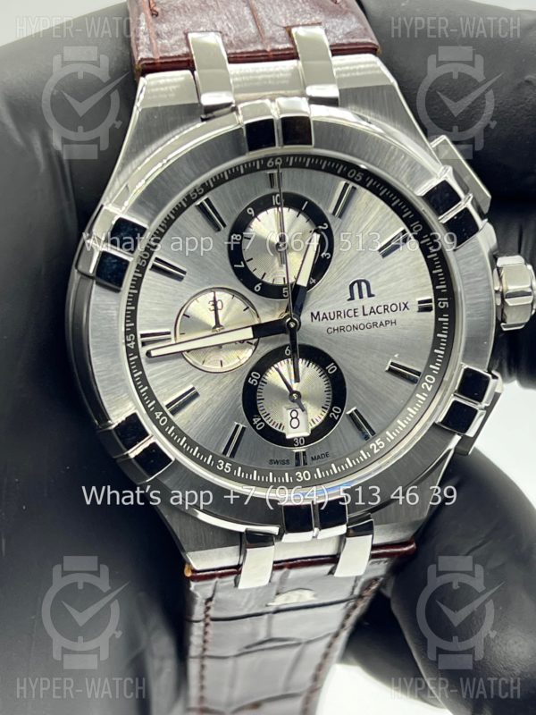 Фото 4 - Maurice Lacroix Aikon Chronograph 44mm AI1018-SS001-130-1