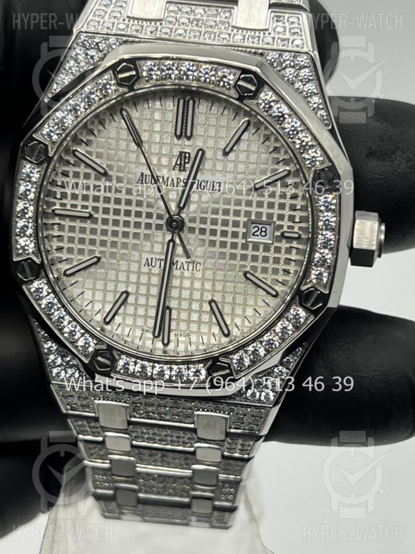 Товар Audemars Piguet Royal Oak 41mm Diamond White Фото 2 - Audemars Piguet Royal Oak 41mm Diamond White