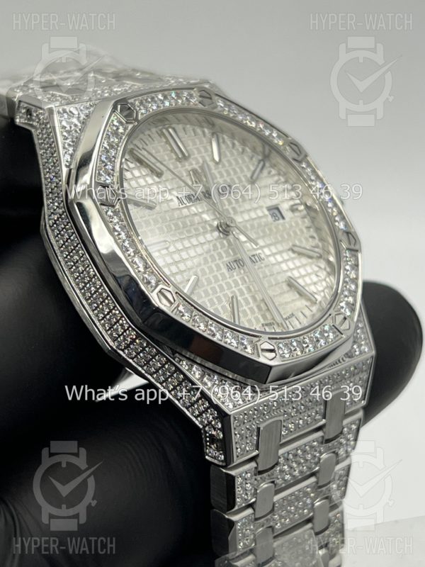 Товар Audemars Piguet Royal Oak 41mm Diamond White Фото 5 - Audemars Piguet Royal Oak 41mm Diamond White